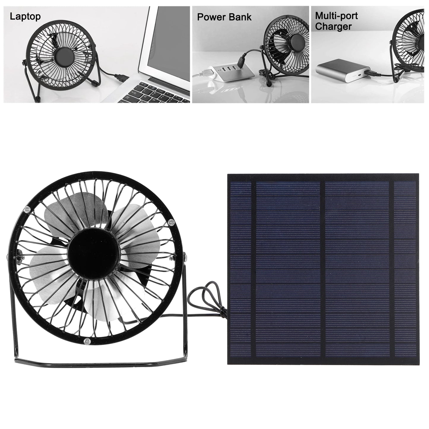 Solar Panel Cooling Fan 5W for Greenhouse