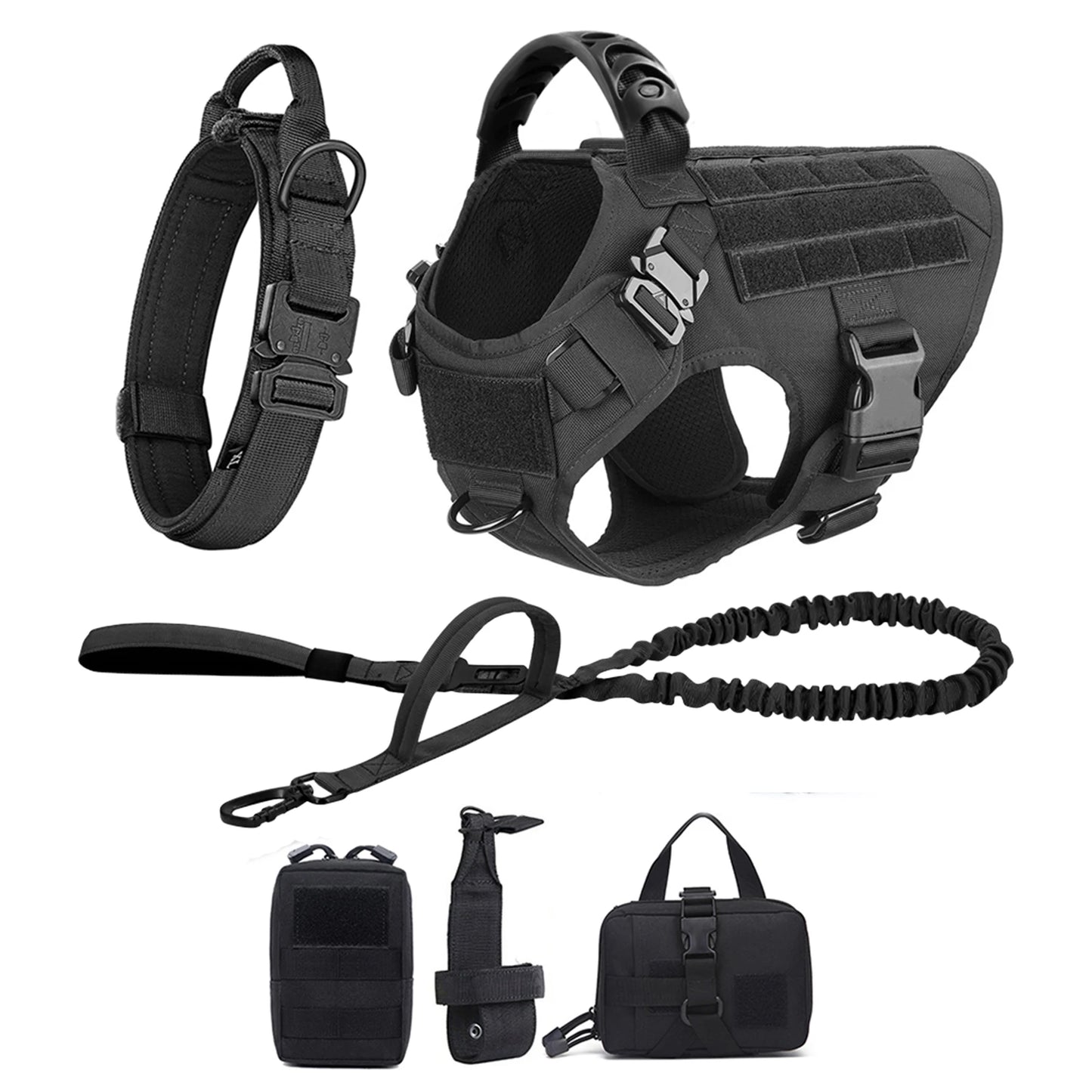 Large Dog Harness and Leash Set