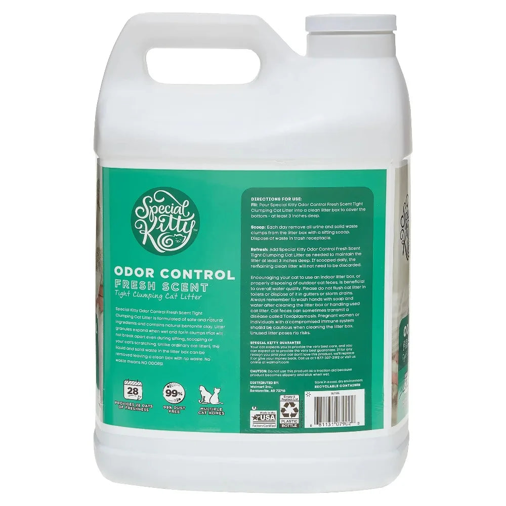 4-Pack 20LB EA Kitty Clumping Clay Cat Litter