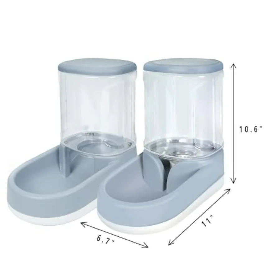 Automatic Dog Cat Feeder and Water Dispenser