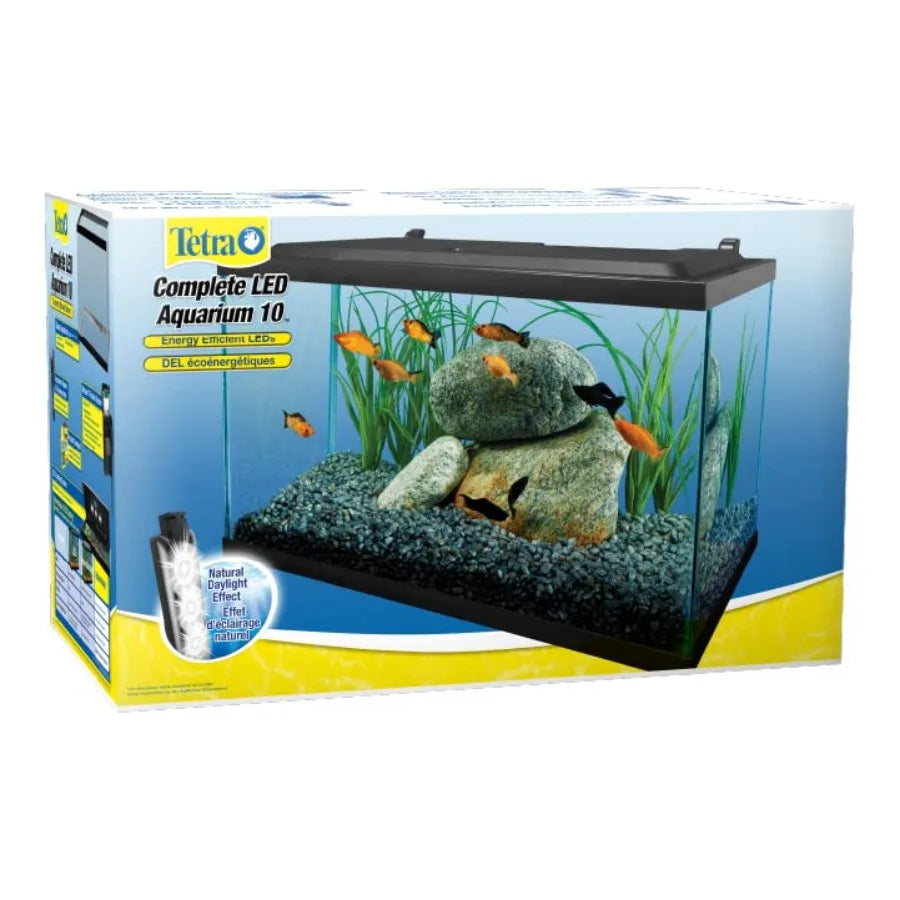 Aquarium, 10 Gallon, Complete Tropical Fish Tank Kit