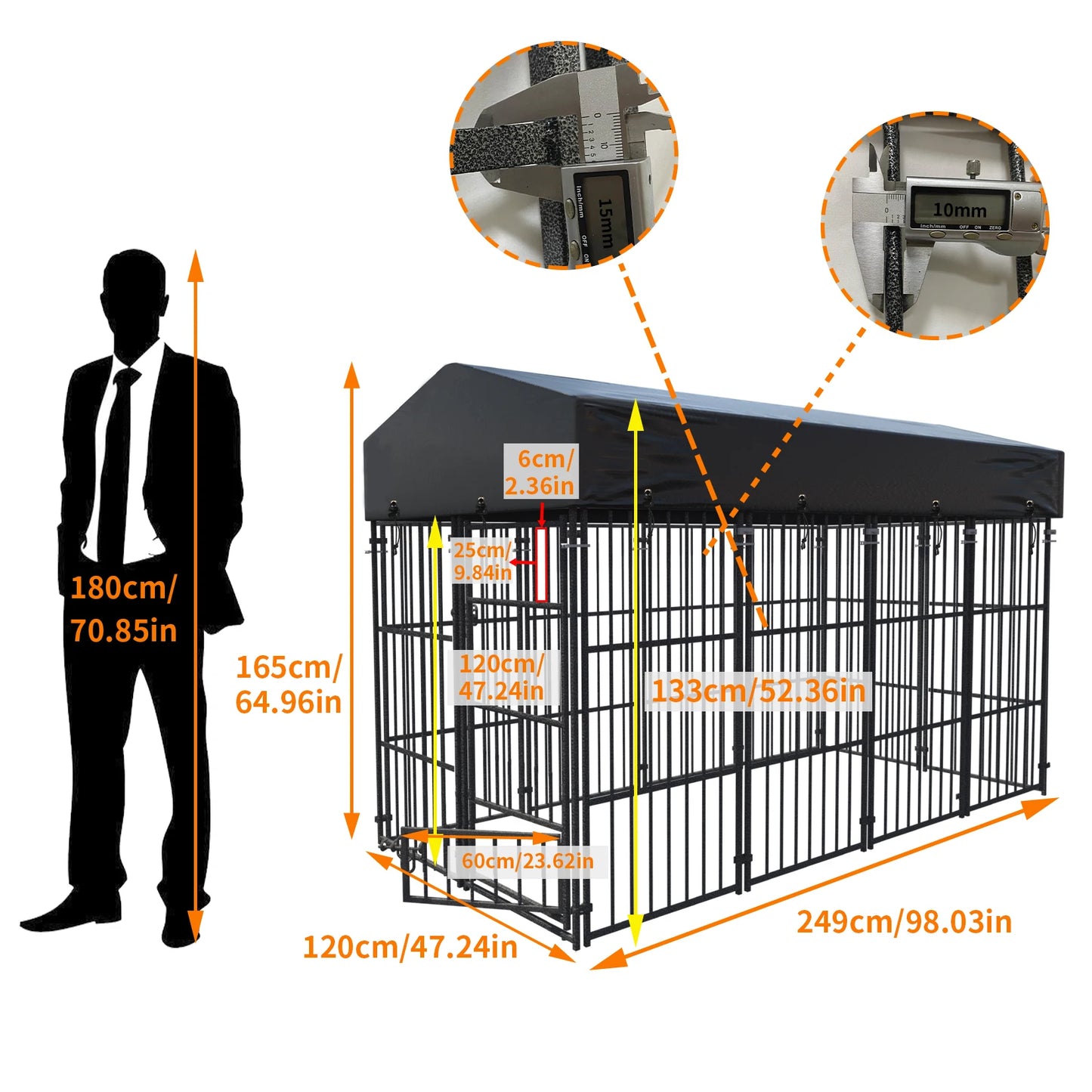 Heavy Duty Large Dog Kennel
