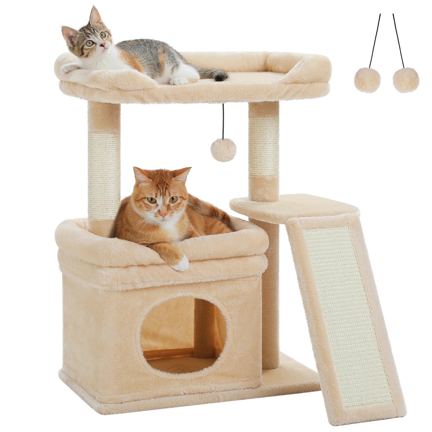Small Cat Tree for Indoor Cat Tower