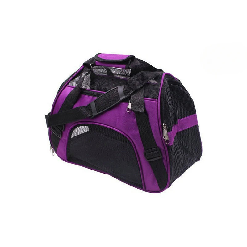 Portable Dog Cat Carrier Bag Breathable Mesh
