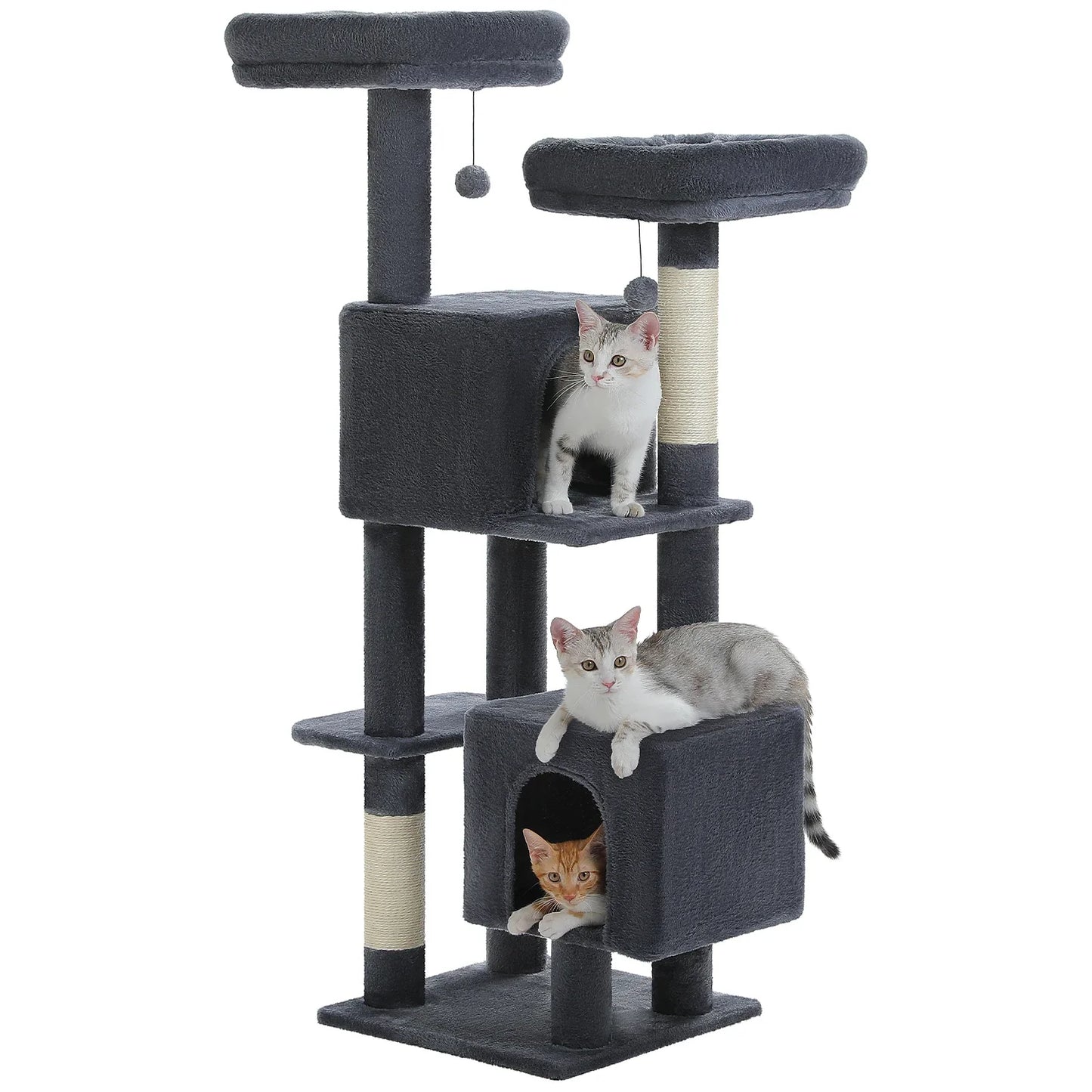 Road Cactus Cat Tree for Indoor Cats With Scratching Posts