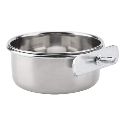 Stainless Steel Feeding & Water Dish (12 cm /4.72”)