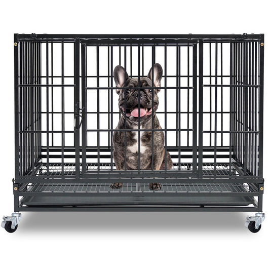 37" Stackable Heavy Duty Dog Kennel 371D04