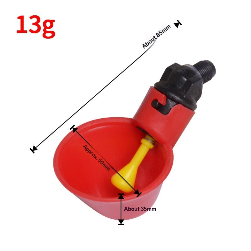 Chicken Water Bowl Poultry Automatic Drinking Bowl Chicken, Duck, And Goose Drinking Cup