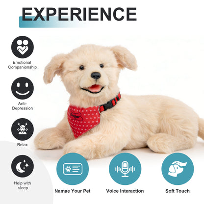 Percy Robot Cat - Interactive Emotional Support Pet Weighted