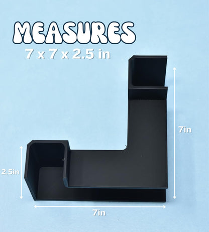 Chatelet Aquarium Underground XL Corner Tunnel | Fish & Shrimp Hideout for Aquariums | Unique Underground Viewing Tunnel | Made in USA