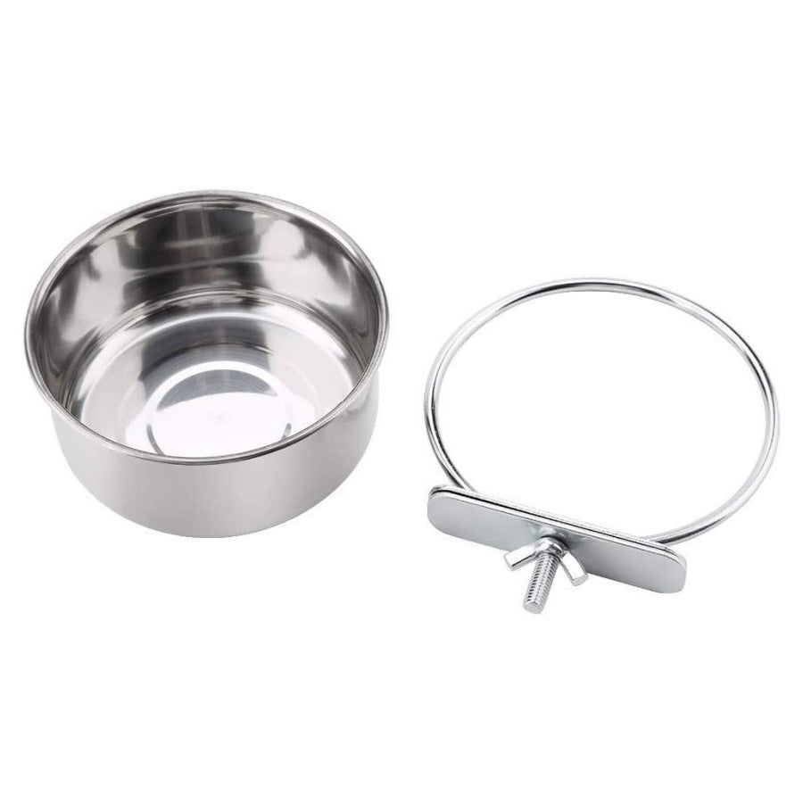Stainless Steel Feeding & Water Dish (12 cm /4.72”)