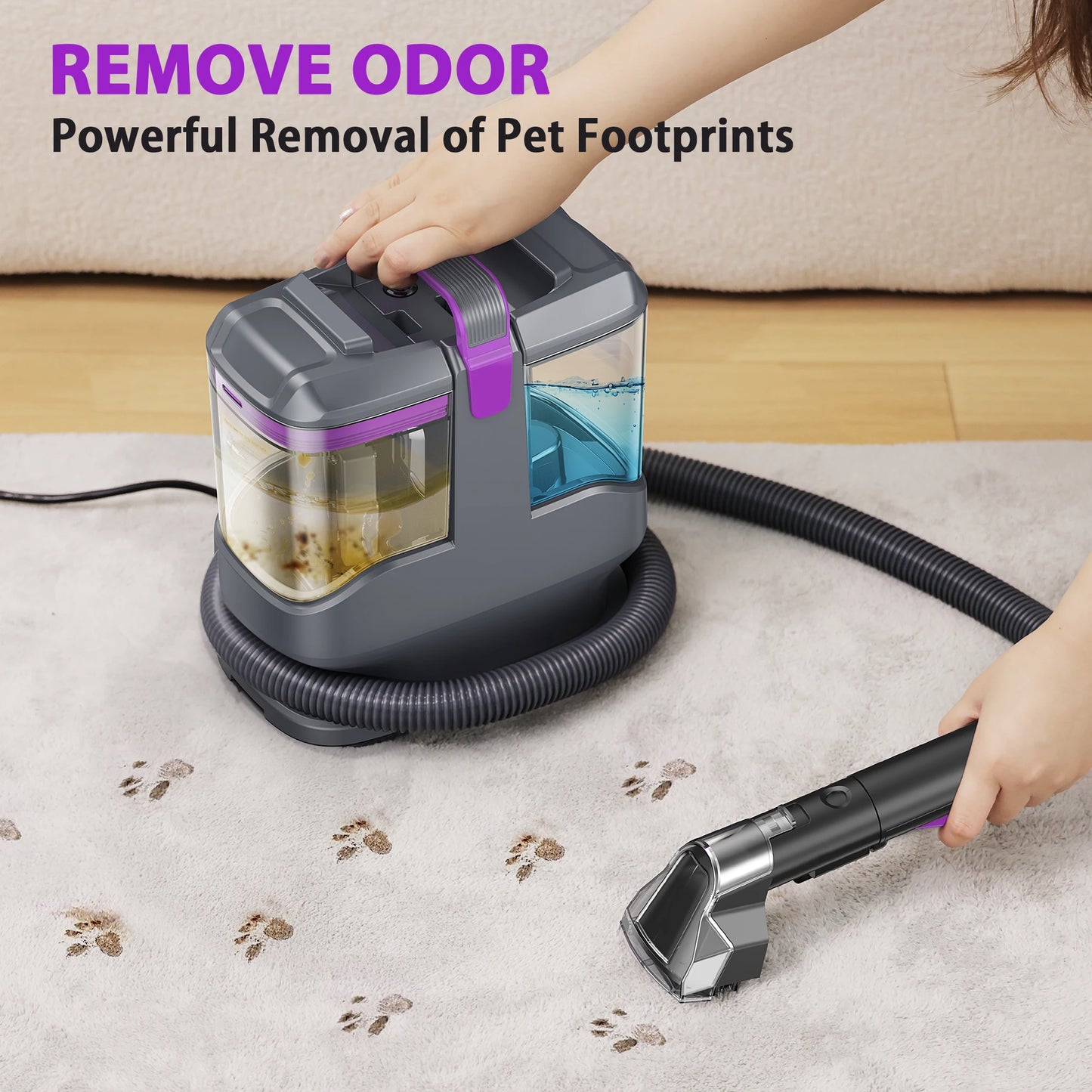 Portable Carpet & Upholstery Cleaner Machine,