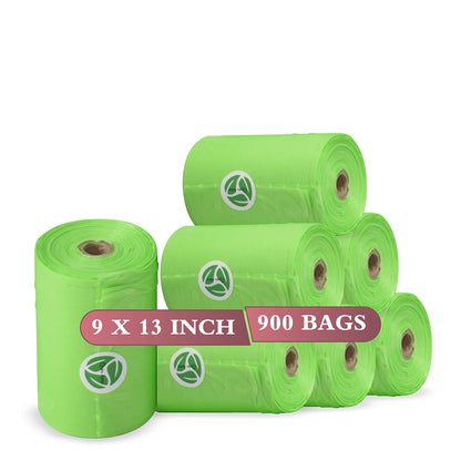 900PCS Dog Poop Bags Rolls – Leak-Proof Biodegradable