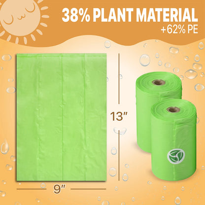 900PCS Dog Poop Bags Rolls – Leak-Proof Biodegradable