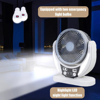 Solar-powered multifunctional fan, USB charging phones