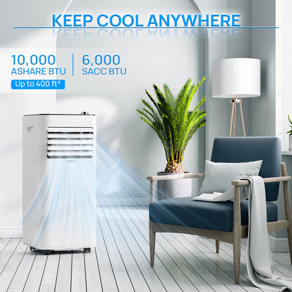 Finnmark 10,000 BTU Portable Air Conditioner