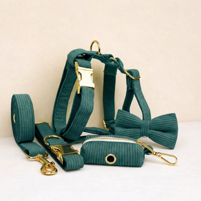 Dark Green Corduroy Set