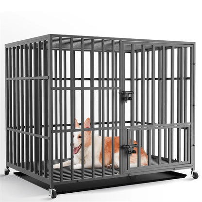 37” 42” 46” Heavy Duty Dog Cage Metal
