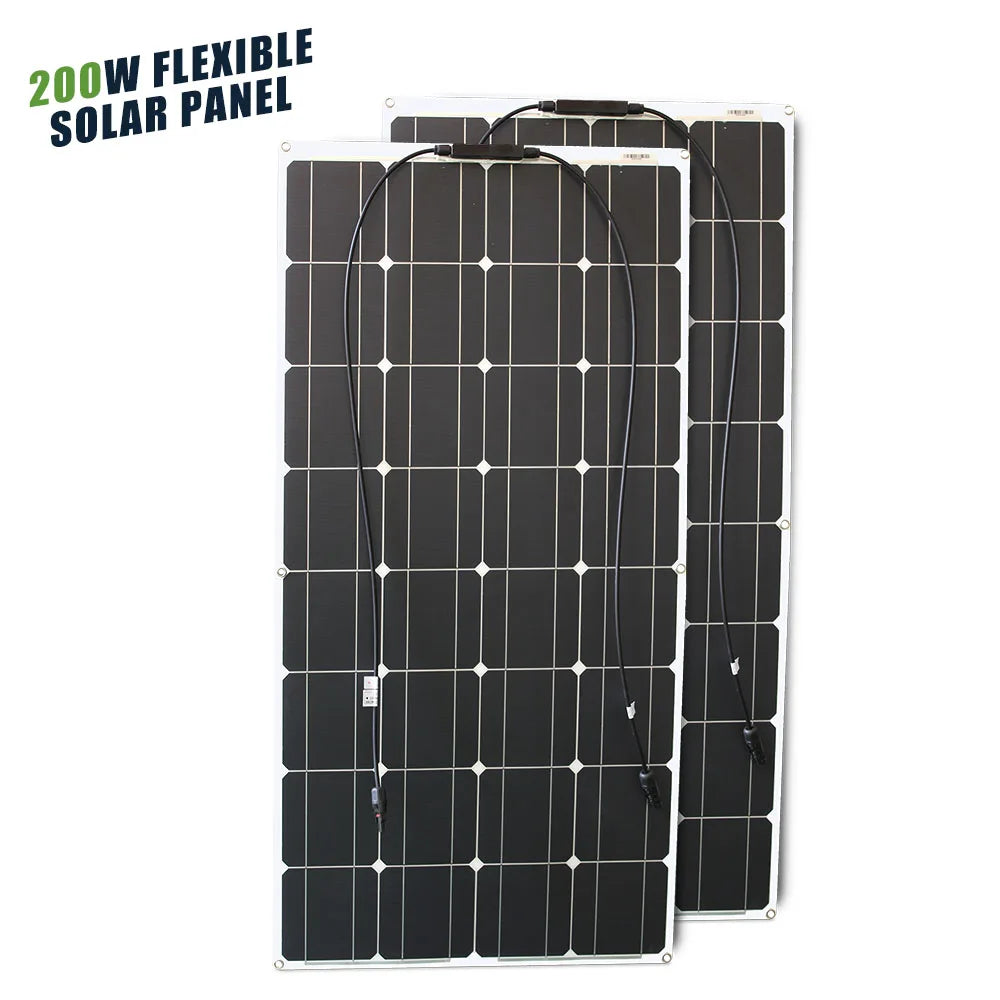 12V Flexible Solar Panel 600W 100W 200W 300W 400W 500W