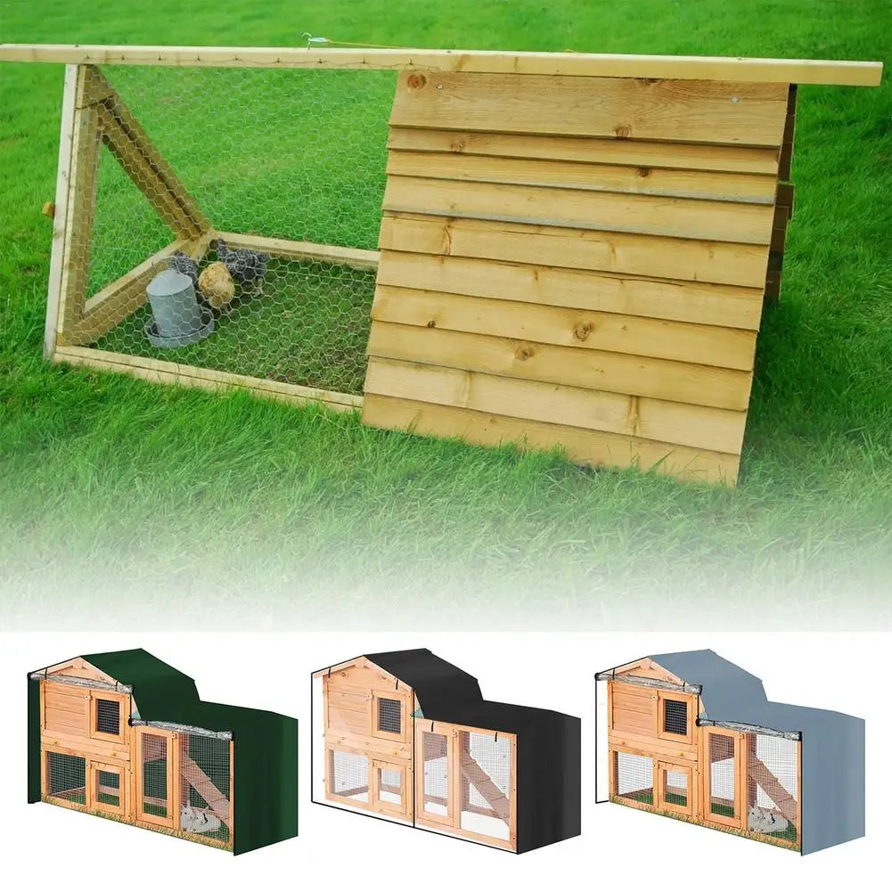 Rabbit Hutch Cover Cage Windproof Waterproof