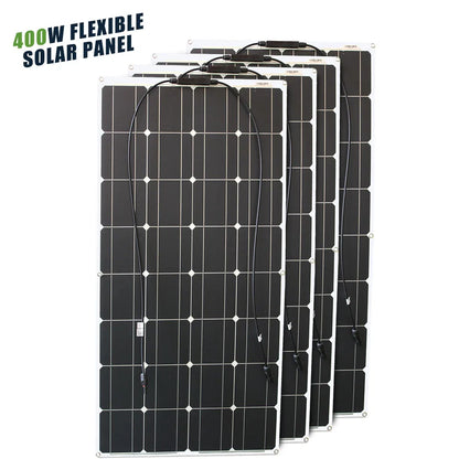 12V Flexible Solar Panel 600W 100W 200W 300W 400W 500W