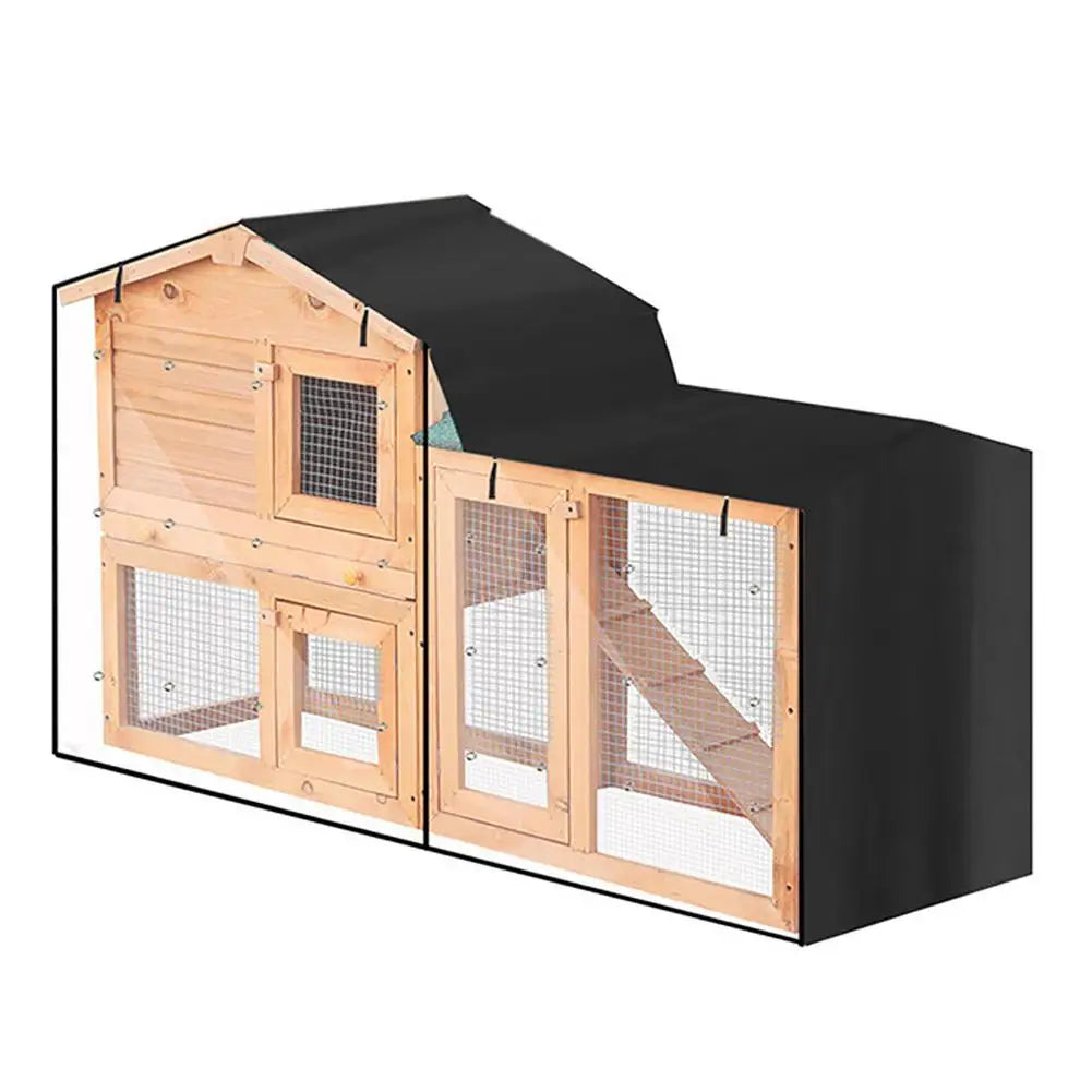 Rabbit Hutch Cover Cage Windproof Waterproof