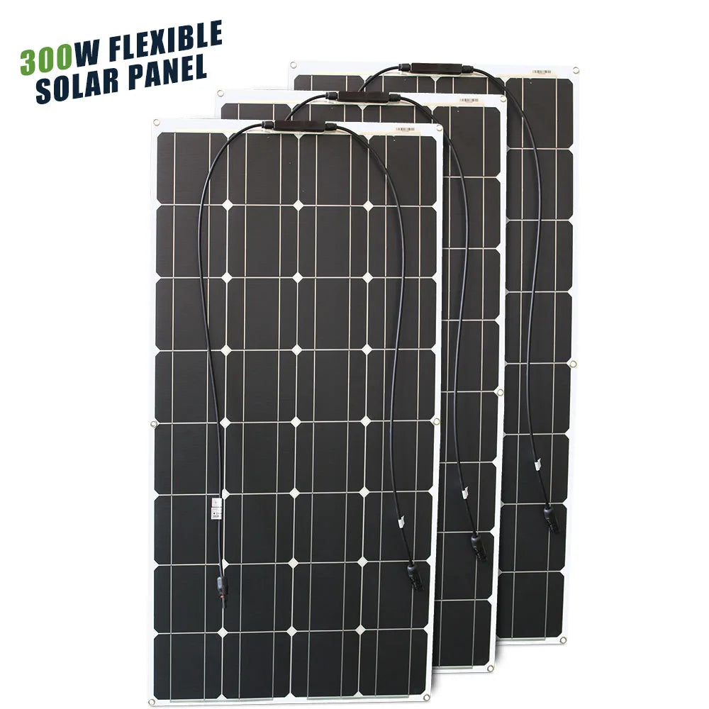 12V Flexible Solar Panel 600W 100W 200W 300W 400W 500W