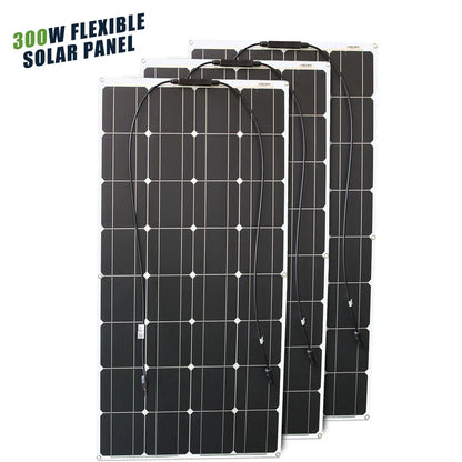 12V Flexible Solar Panel 600W 100W 200W 300W 400W 500W