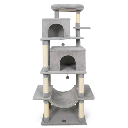 Large Cat Tree for Indoor Cats 70" Tall Cat Tower