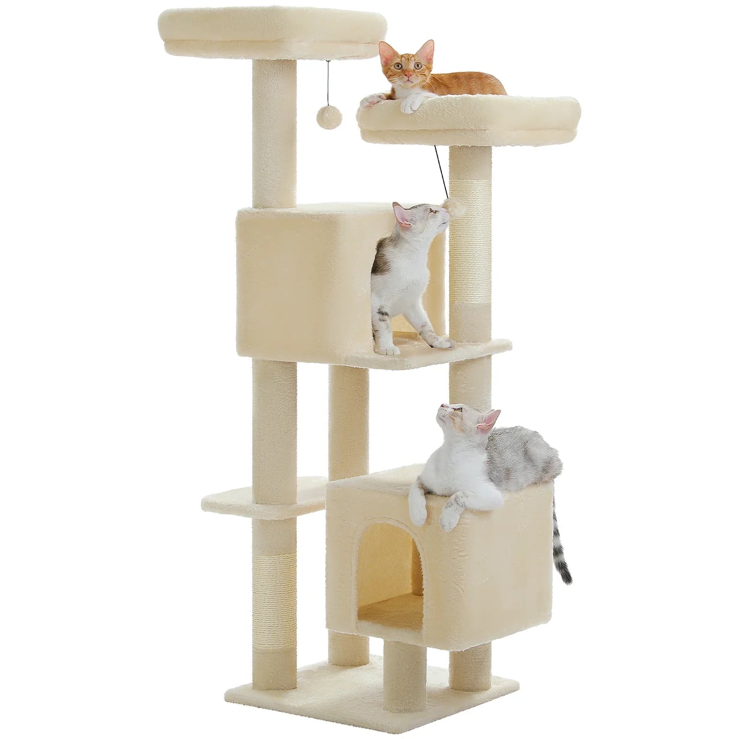 Road Cactus Cat Tree for Indoor Cats With Scratching Posts