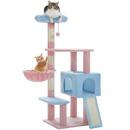Flower Cat Tree Tower with Scratching Posts