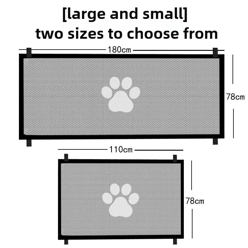 Non-Perforated Dog Partition Fence Isolation