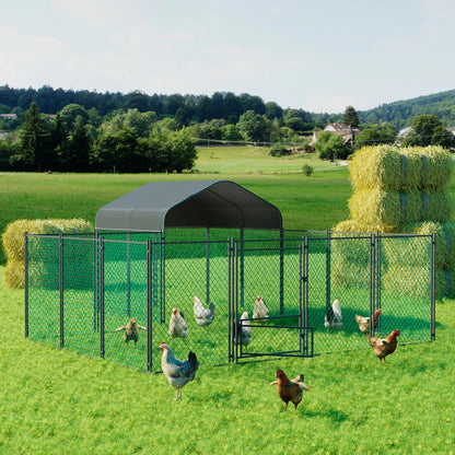 Heavy Duty Large Chicken Run Coop Cage