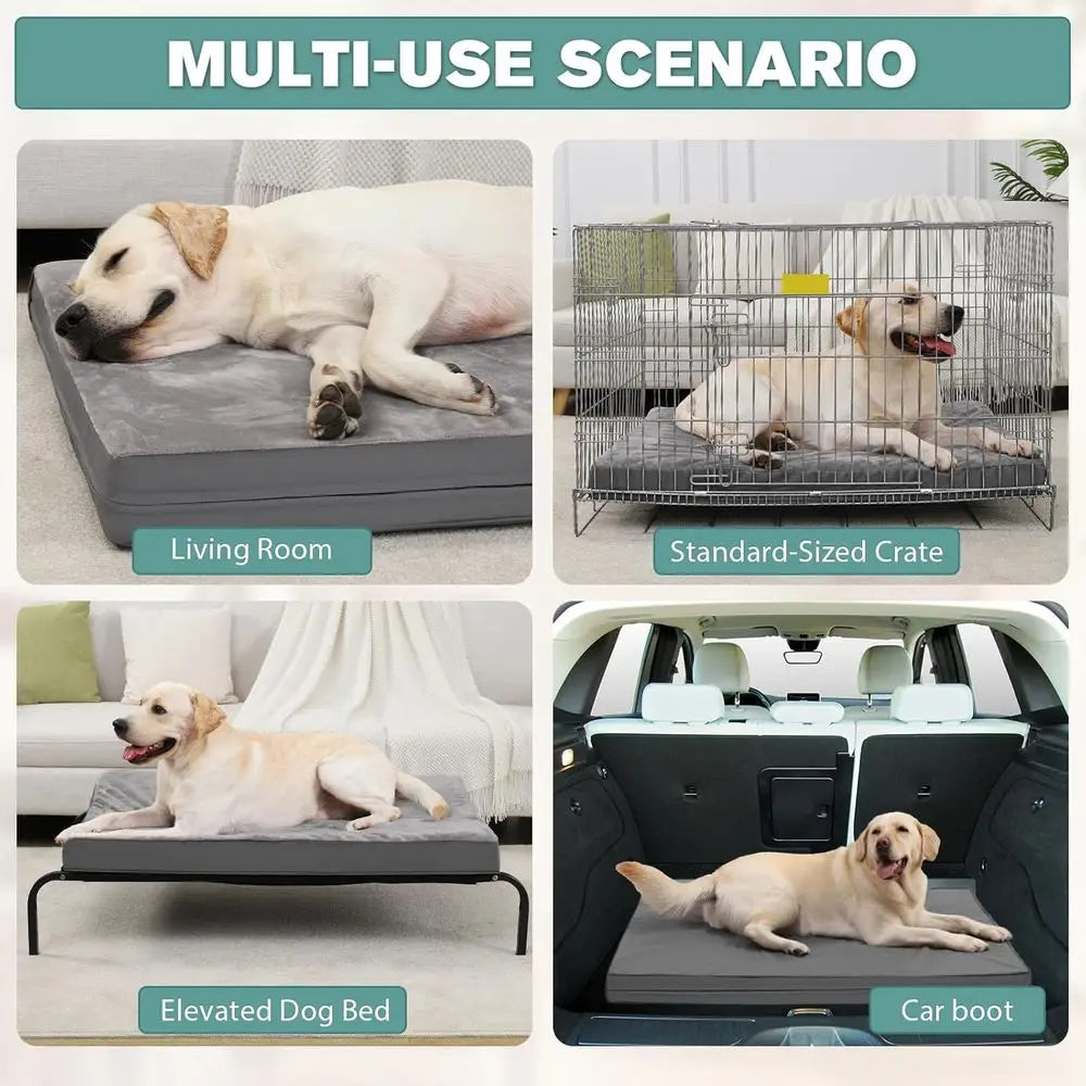 Waterproo Outdoor Dog Bed Large Medium Sized Dogs,