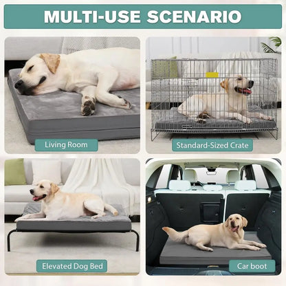 Waterproo Outdoor Dog Bed Large Medium Sized Dogs,