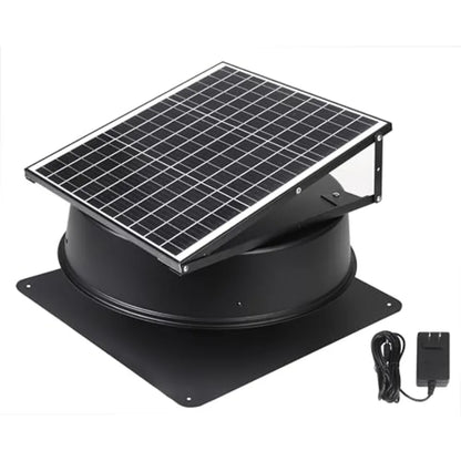 Solar Attic Fan for home/greenhouse/garage/shop/RV/workshop: