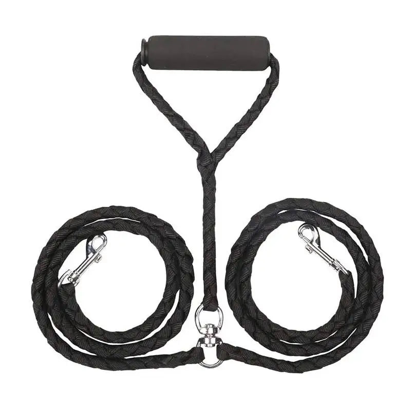 1.4m Pet Double Leash 2 Way Couplers