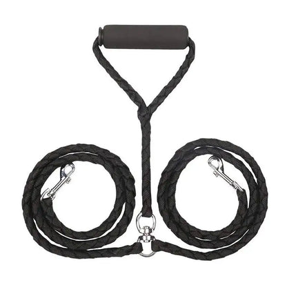 1.4m Pet Double Leash 2 Way Couplers