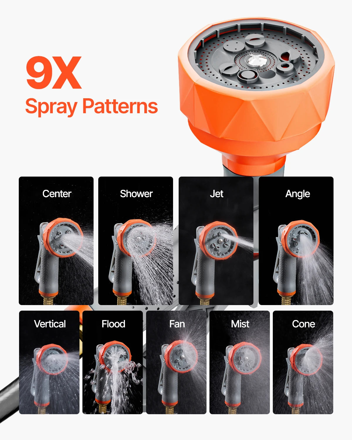 Retractable Garden Hose Reel 5/8 Inch x 100 ft