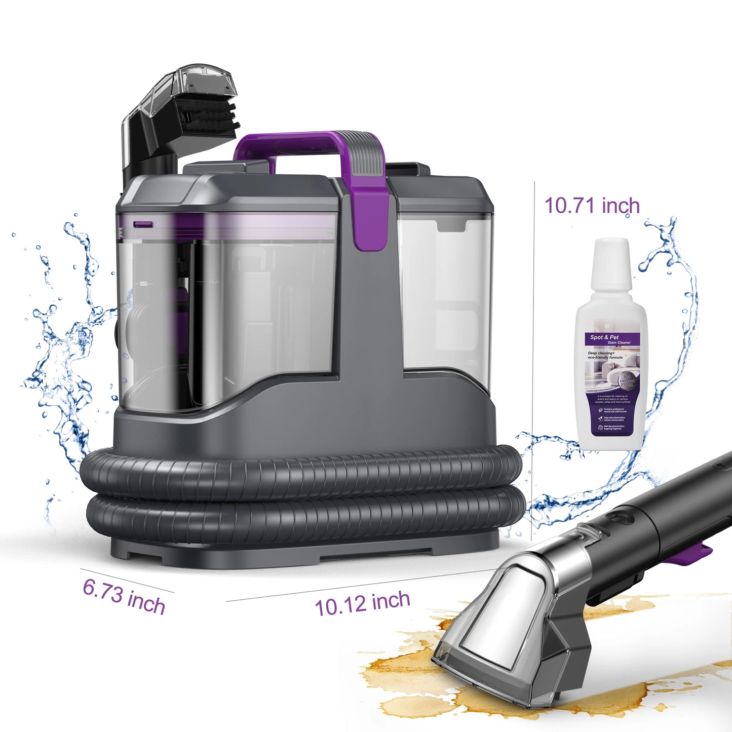 Portable Carpet & Upholstery Cleaner Machine,