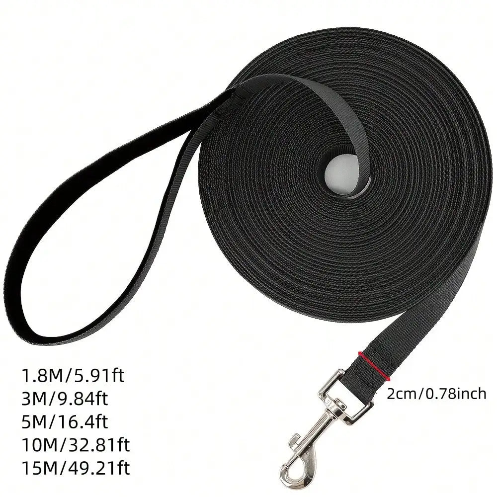 Dog Leash, Polyester Training, 5.9-50 Feet