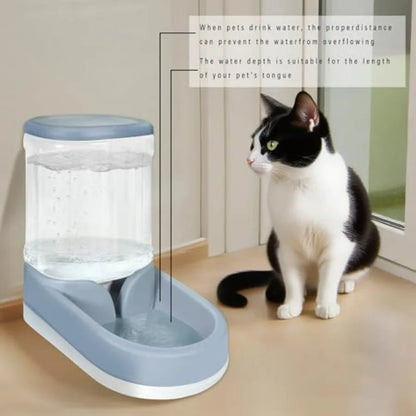 Automatic Dog Cat Feeder and Water Dispenser