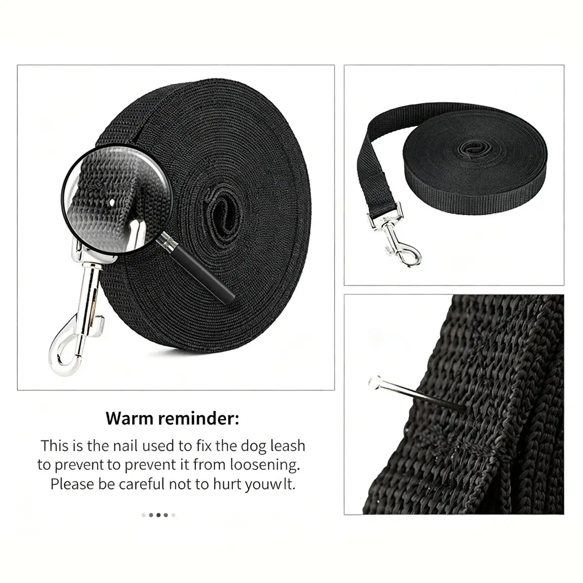 Pet Leashes Outdoor Training Running