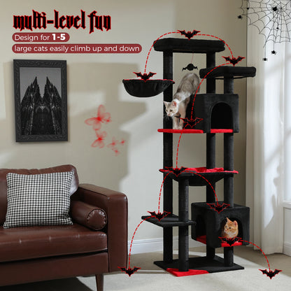 Tall Cat Tree Tower for Indoor Cats