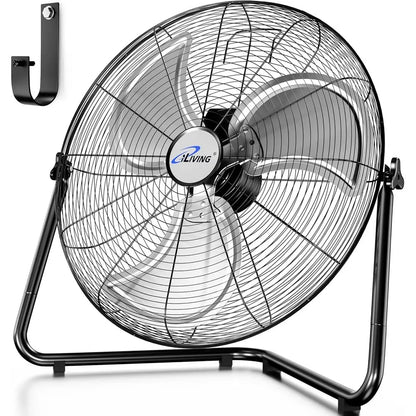 Floor/Wall Mount Fan - 5750 CFM, 120W, 3-Speed