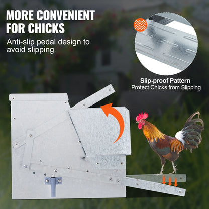 Automatic Chicken Feeder 25 lbs 10 Chickens for 11 Days