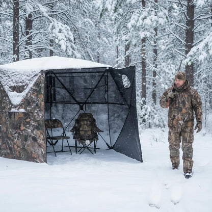 Camouflage Pop-Up Hunting CamoBlind