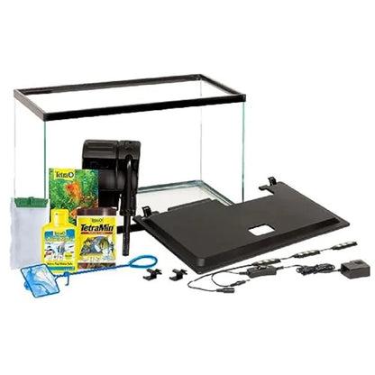 Aquarium, 10 Gallon, Complete Tropical Fish Tank Kit