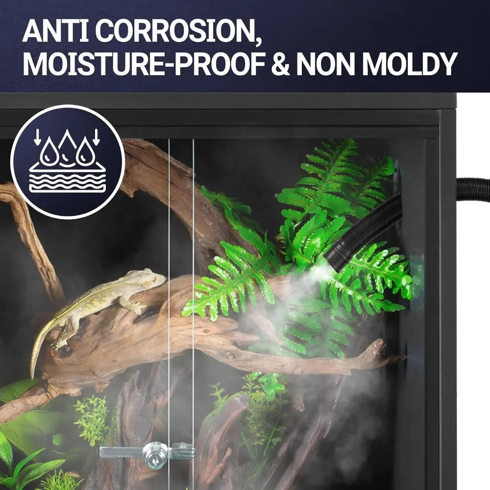 30 Gallon PVC Tall Reptile Tank, 18x18x24