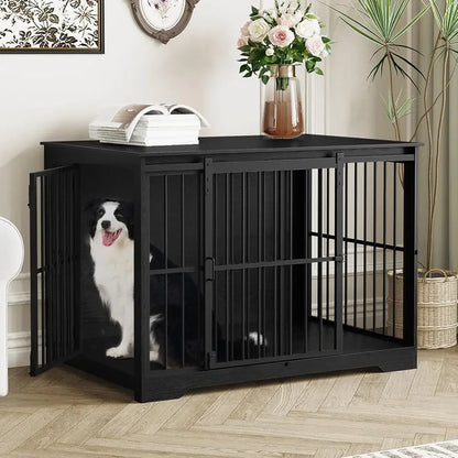 Large Dog Crate Furniture, 44.1 Indoor Kennel